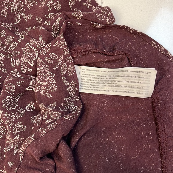 Flirty flowered print Abercrombie & Fitch medium Dress- fun & feminine - Picture 4 of 6